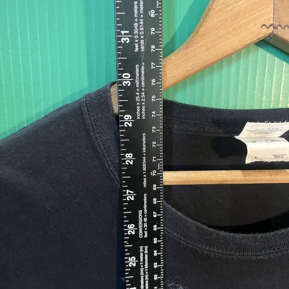 Wolf Dreamcatcher Graphic T-Shirt Black L | Fruit of the Loom HD Cotton | Tribal - Picture 2 of 5